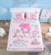 Genuine giai điệu Melody ghế lụa băng ba mảnh mat phim hoạt hình gập giặt ghế máy lạnh Thảm 1.8m - Thảm mùa hè
