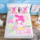 Genuine giai điệu Melody ghế lụa băng ba mảnh mat phim hoạt hình gập giặt ghế máy lạnh Thảm 1.8m - Thảm mùa hè