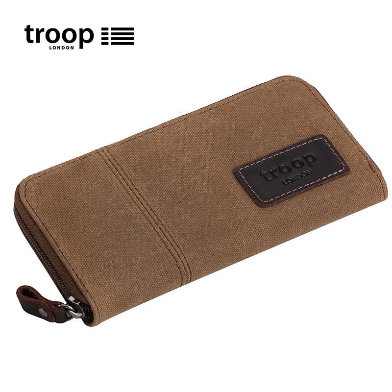 Troop shorts canvas for men and women retro minimalist fashion Yoko men youth boomers Thin Money Wallet Wallet