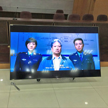 Floor-to-ceiling trolley podium back to watch TV bracket stage flat 90 large-angle inclined conference mobile hanger