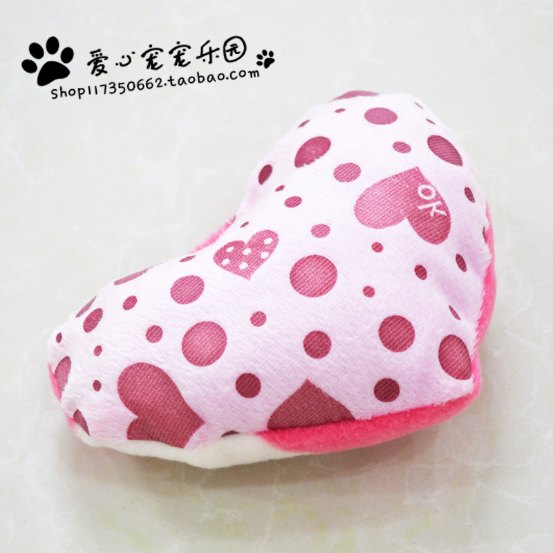 Pet Đồ chơi Chó / Mèo Tình yêu Hình trái tim Gối Gối Nhiều màu Chọn - Mèo / Chó Đồ chơi tháp đồ chơi cho mèo