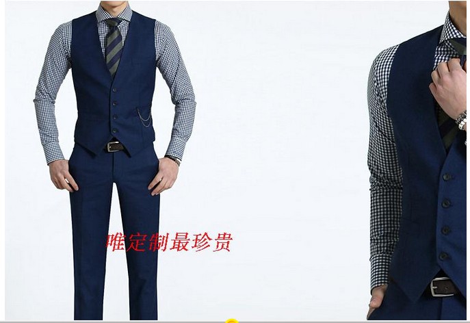 Costume homme en laine pour Quatre saisons - Ref 1549120 Image 14