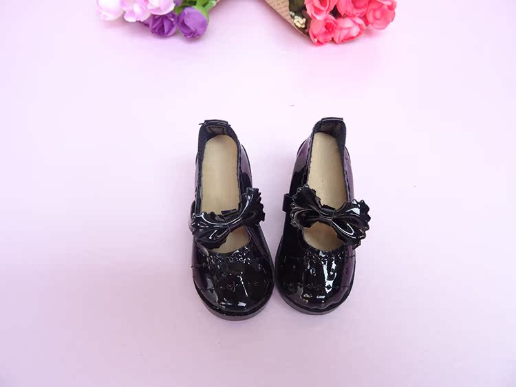 Phụ kiện búp bê giày 3 điểm giày búp bê BJD Ye Loli búp bê giày da nhỏ Ye Loli búp bê barbie búp bê barbie
