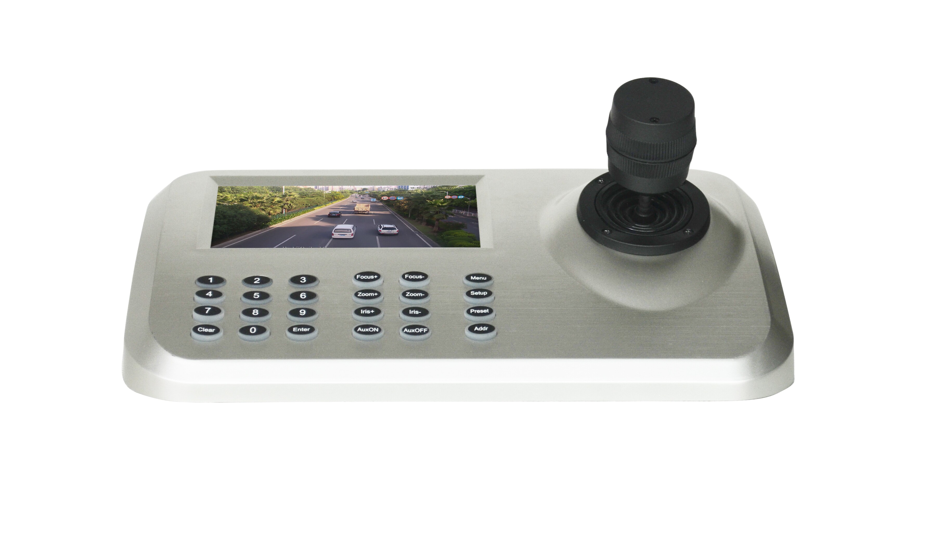 Haikang Dahua Xiongmai network ball machine control stick keyboard Cloud billiards machine color screen monitoring digital controller