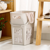 King size plastic dirty clothes basket Dirty clothes storage basket Laundry basket Bathroom toy box Laundry basket bucket