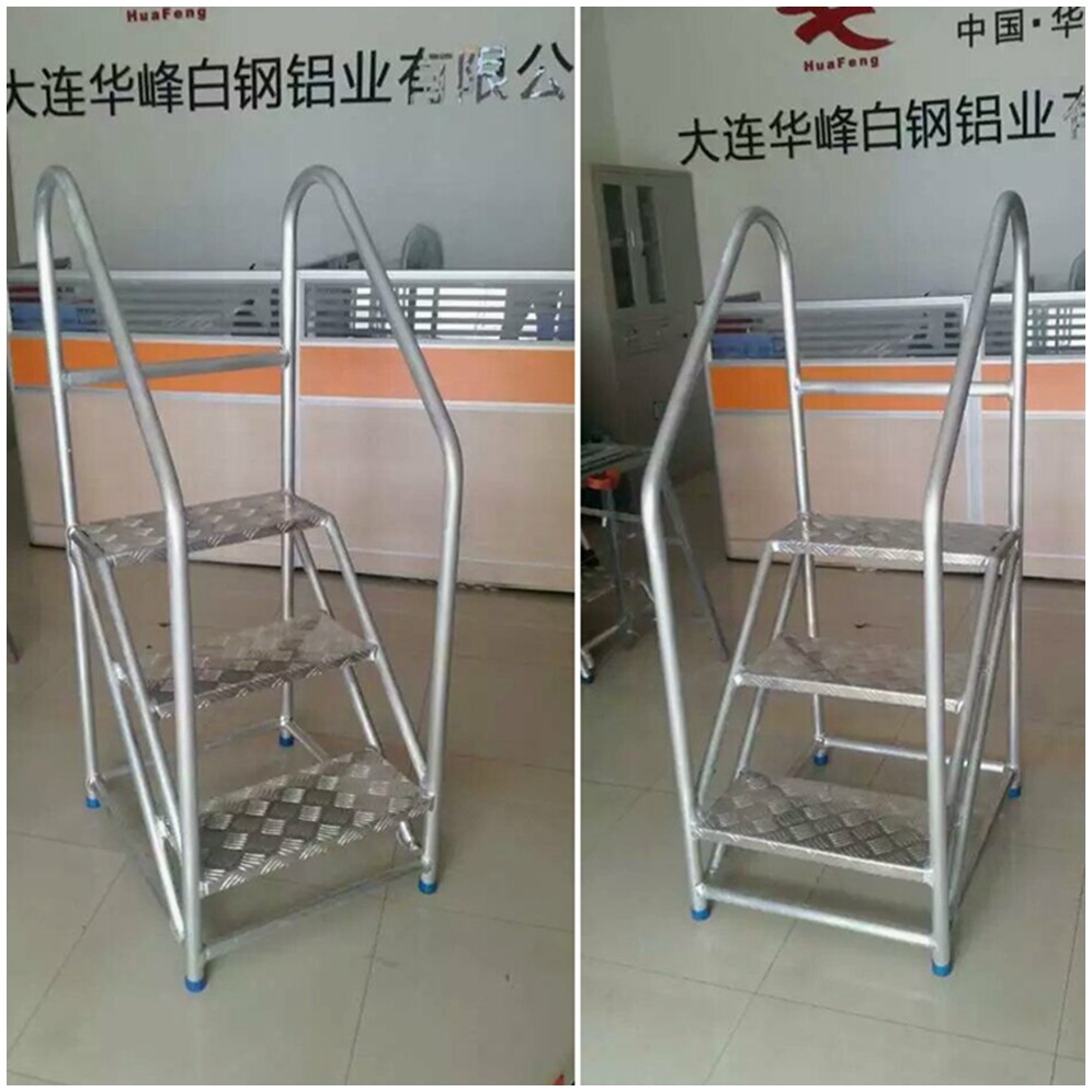 Dalian Hufeng Customized Aluminum Alloy 23456 Step Pool Escalator Square Travel Staircase