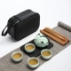 Новый набор из 9 -частью с синим цветом Penguin Pot (кожаный пакет (кожаный пакет
