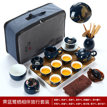 Tea Art Tea Set Suit Tea Road Six Gentleman Accessories Brief Home Tea Portable Travel Kung Fu Bubble Teapot Equipment