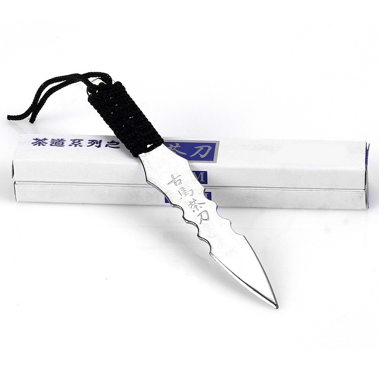 Stainless steel Pu'er tea tea knife pry tea needle open tea cone Household tea set Tea ceremony accessories Black tea tea knife Ancient Horse tea knife