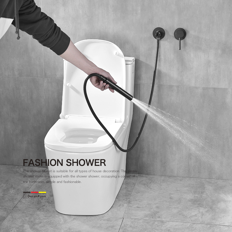 Duralan G designer exclusive powder room simple hot and cold flush toilet spray gun pressurized women's washer toilet