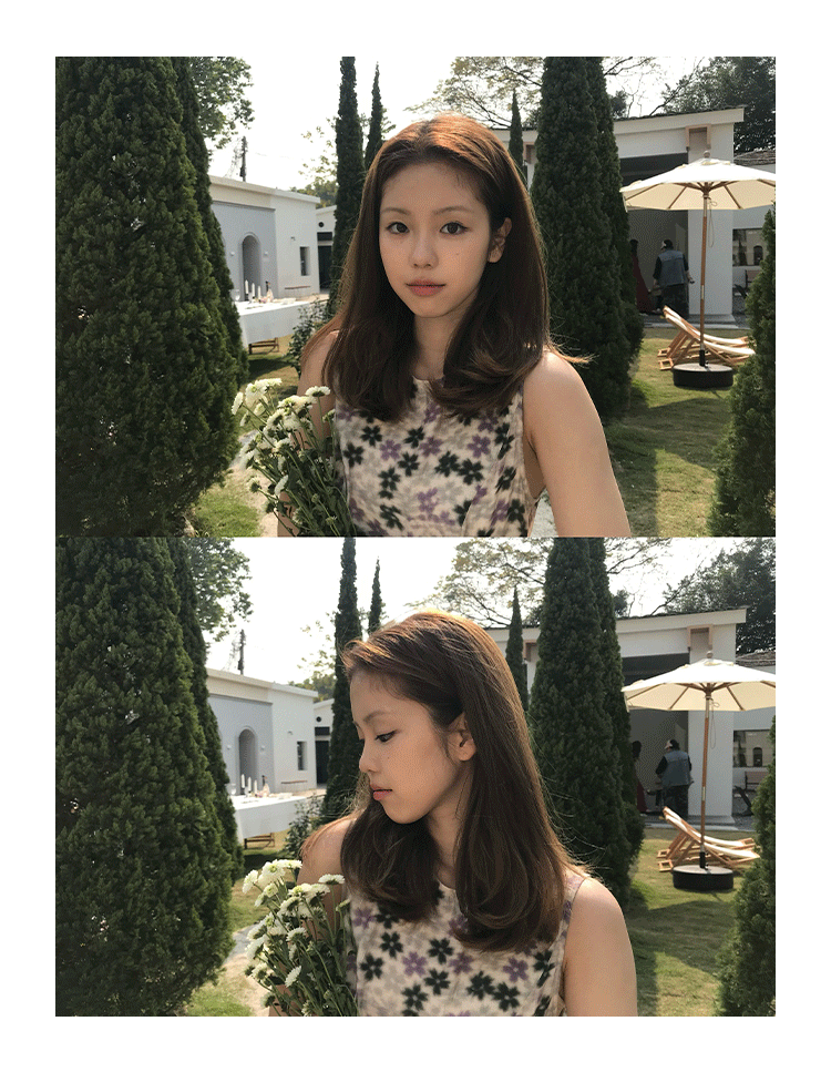 Tuuuh летнее платье без рукавов с круглым вырезом и цветочным принтом приталенное средней длины