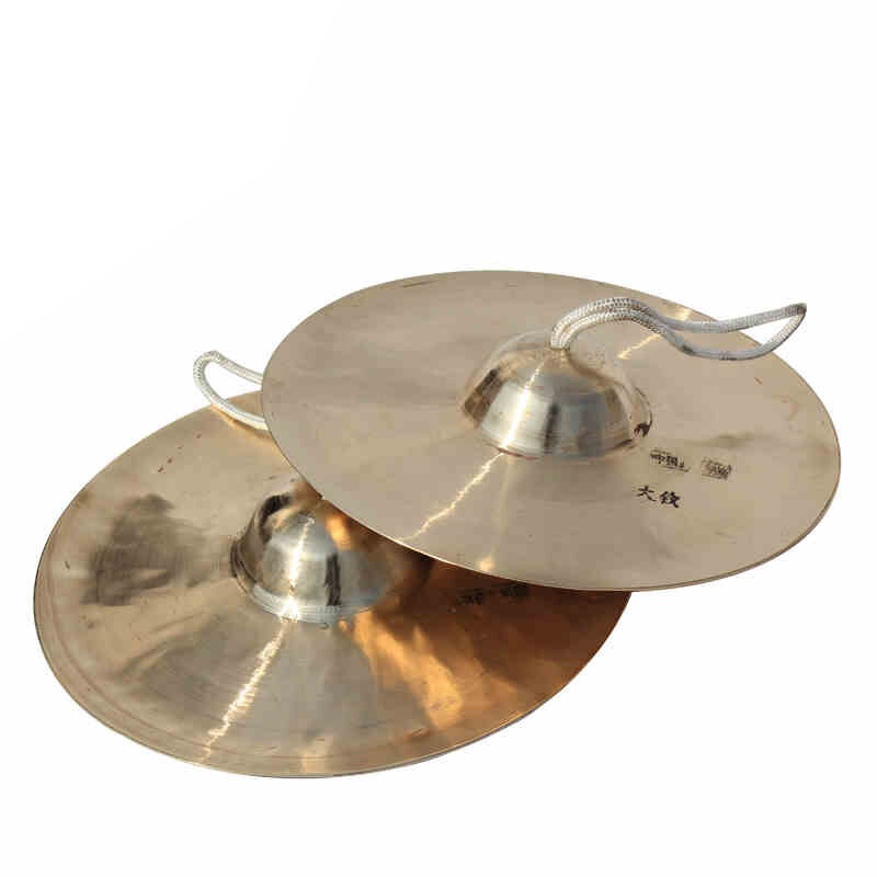 New Po Cymbals 30 cm Large Cymbals Student Cymbals Waist Drum Cymbals 30 cm Brass Cymbals Handmade Cymbals Instruments