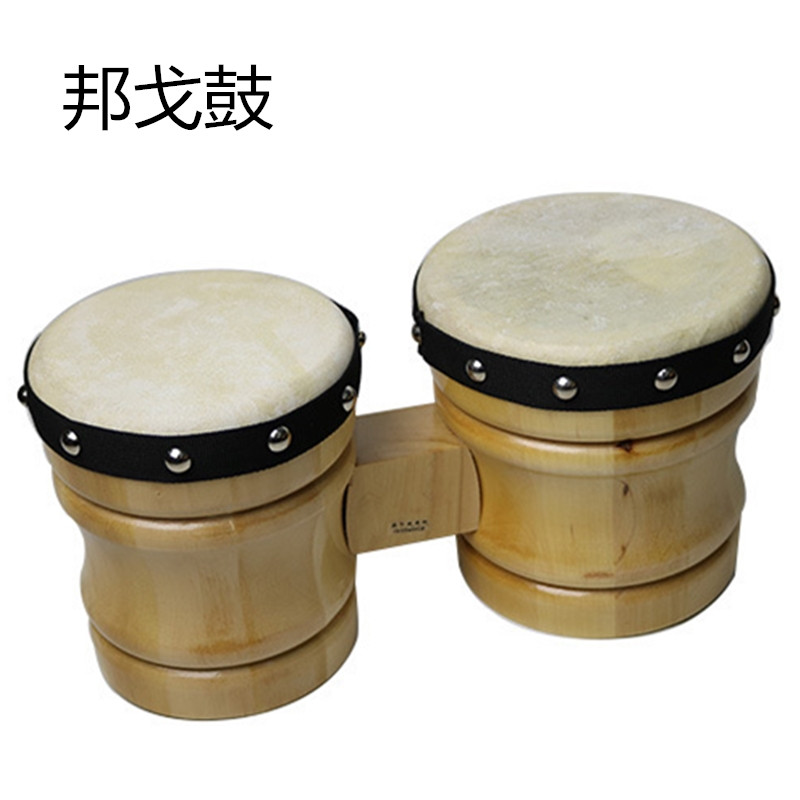 Bongo drummer Orfsky Kindergarten Drums Beginners Practice Cloth Side Children Percussion Instruments Teaching Aids Toy Drum-Taobao