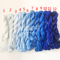 Su embroidery diy embroidery thread winding flower entry-level silkworm silk thread Xiyan Ruoxue color system 10 colors optional