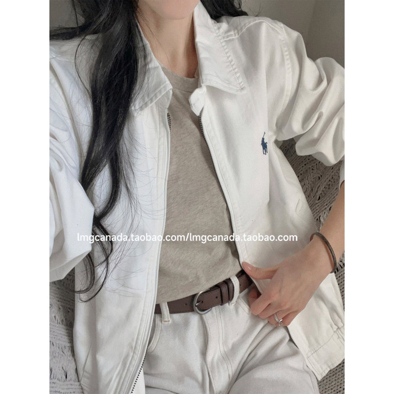 Canadian Purchasing Agent for Polo Ralph Lauren Women's Vintage Zip-Up Short Jacket