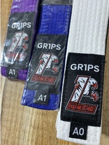 GR1PS NUMERO UNO BJJ BELT Italian Brazilian Jiu-Jitsu Uniform Belt Road Belt Spot