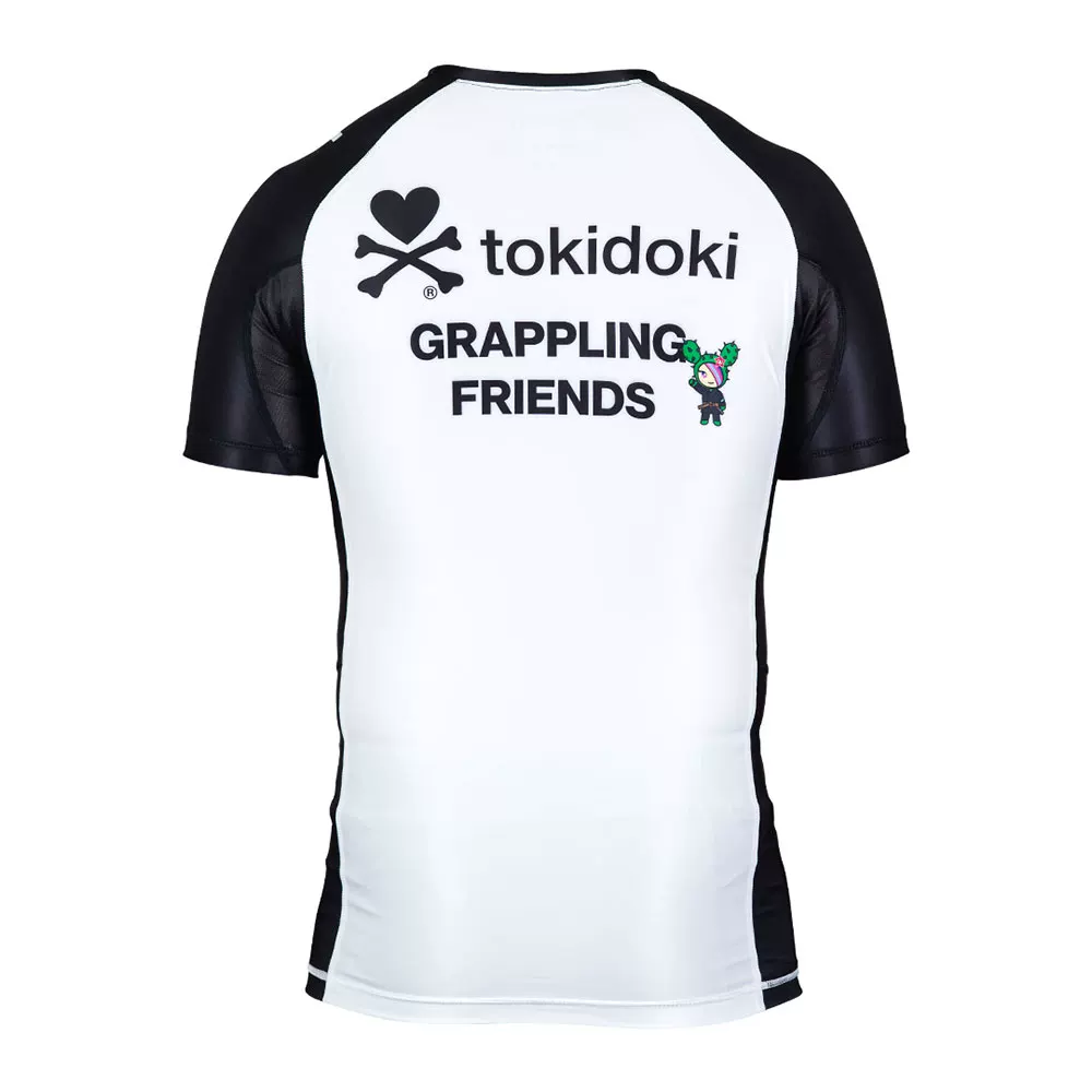 Гиперфлай Токидоки Rash Guard Бразилия Джиу-джитсу Мужчины и Женщины Одинаково коротким рукавом