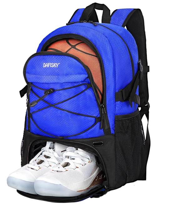 DAFISKY cross-border new color basketball backpack football large capacity sports outdoor backpack basketball bag football bag