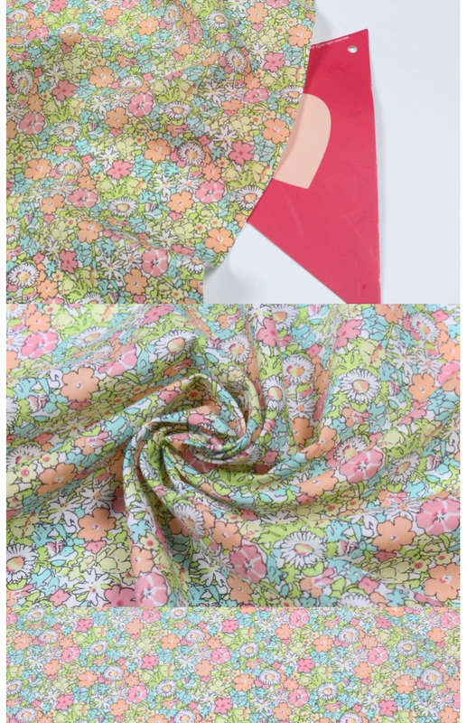 Mùa hè phần mỏng Mục vụ hoa nhỏ đồng bằng vải cotton Cotton vải mềm vải tự làm - Vải vải tự làm cotton 4 chiều