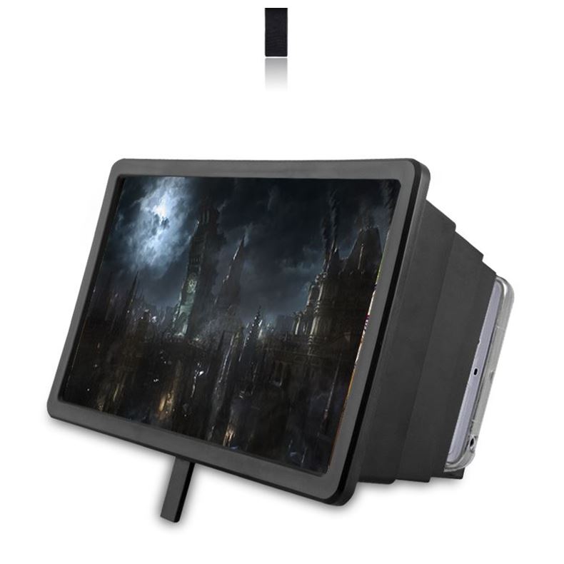 Video lúp 14-inch độ nét cao video 3D kho báu bảo vệ mắt lười biếng màn hình điện thoại bức xạ đứng để xem việc phát hành phim - Phụ kiện điện thoại di động ốp lưng oppo a3s
