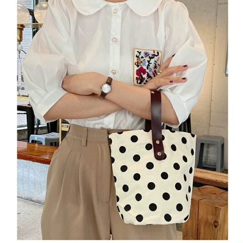 Портативный японский шоппер, маленькая брендовая косметичка, милая льняная сумка, в корейском стиле