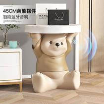 Yuanqi Bear floor-standing ornaments home accessories TV cabinet bedside table next to sofa tray entrance hall housewarming gift