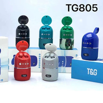 TG805 Wireless Bluetooth Small Speaker In-Ear Headphones Two-in-One Outdoor Sports Stereo Portable Mini Speaker