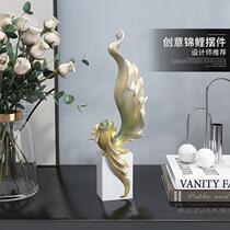 There are always more koi fish housewarming gifts festive ornaments living room TV cabinet wine cabinet home decorations office