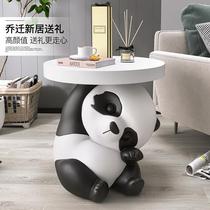 Large panda living room floor-standing ornaments home accessories sofa bedside table tray audio moving to new home gift