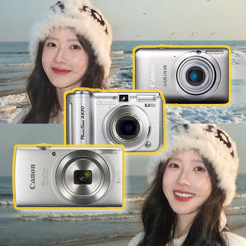 Canon Canon ixus175ccd Digital Camera Sony Student Campus Retro Sensation Card Tablet ELPH180-Taobao