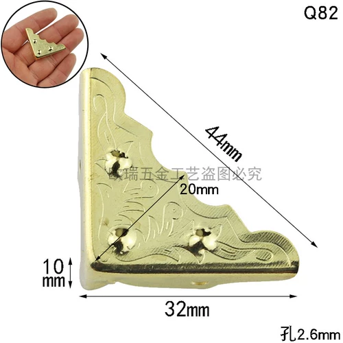 Деревянная коробка с аксессуарами, накладки на углы, металлическая лента, подарочная коробка, подарок на день рождения