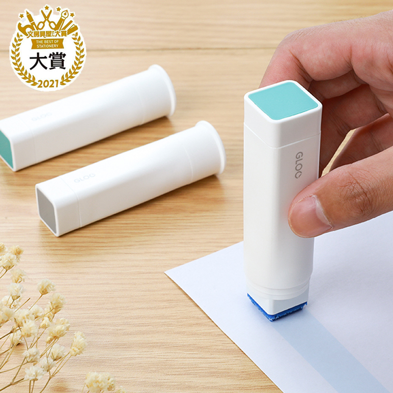 Japan's KOKUYO GLOO glue stick portable high-viscosity solid right-angle glue for children's handmade cute glue