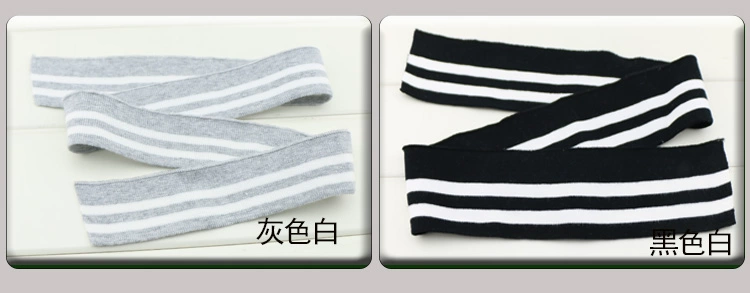 Summer dệt kim bông vải rìa chủ đề còng đàn hồi còng chủ đề hem cuff phế liệu vải - Vải vải tự làm vải hoa văn cổ điển