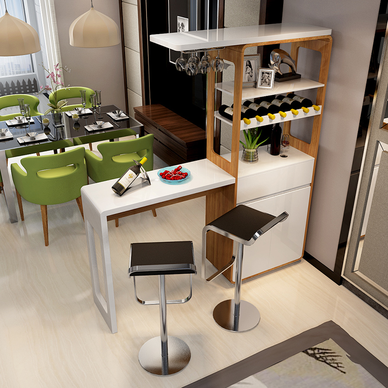 Купить Барная стойка Гостиная современный минималистский винный шкаф ...