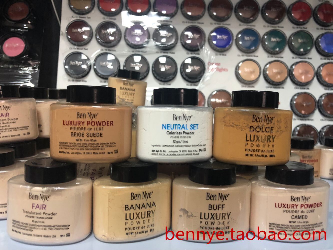 美国bennyebuff遮瑕香蕉粉banana哑光透明散粉蜜粉定妆原装42g