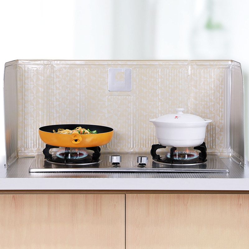 Japan East Ocean Aluminum Shield Oil Board Gas Stove Gas Cooker Bezel high temperature resistant fried vegetable anti-oil splash aluminum foil separating oil plate
