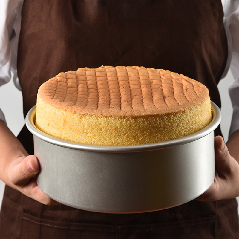 Zhanyi cake mold home 4 inches 6 inches 8 inches 10 round live bottom anode chiffon non-stick baking tool oven