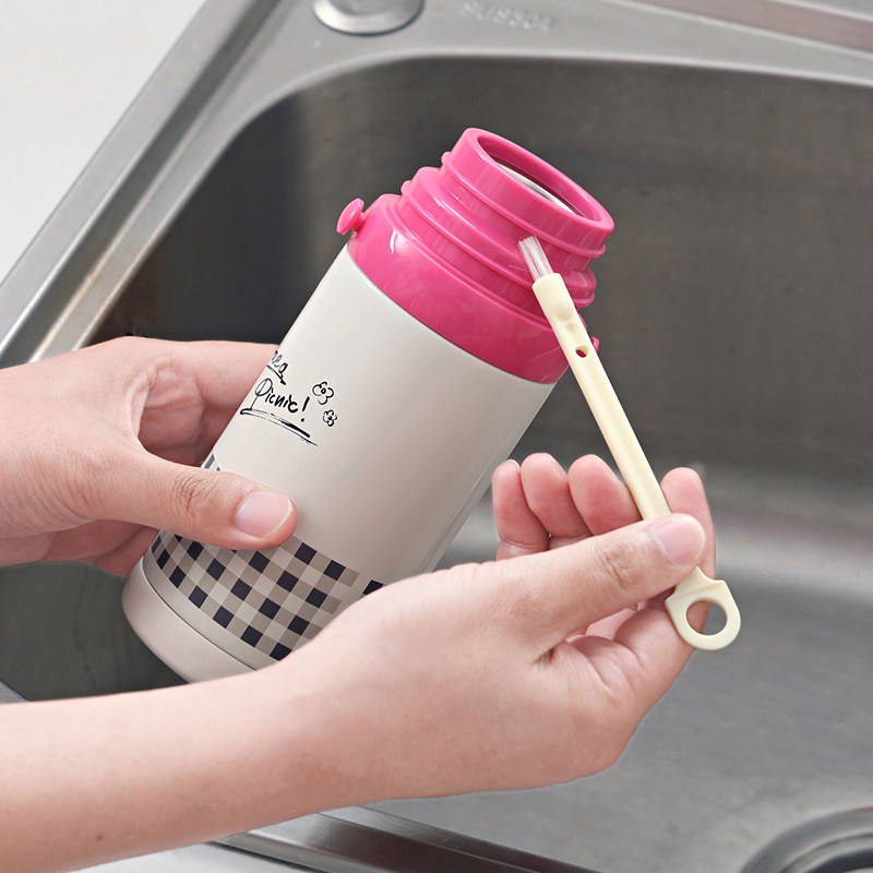 Japan KM kitchen mini brush groove gap brush pacifier brush keyboard brush cup brush cleaning brush 3 packs