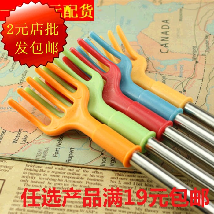 Old man Le Steel Rod does not seek to scratch the scratch back massage rod scratch the tickle claw and tickle itch