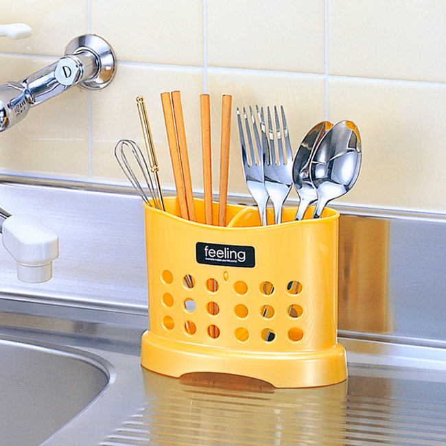 Japan imports inomata chopsticks kitchen household tableware box asphalt chopsticks cage vertical chopsticks basket