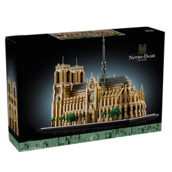Notre Dame De Paris Building Block House Large Particle Castle High Difficulty Girl Series Boy Assembly Toy