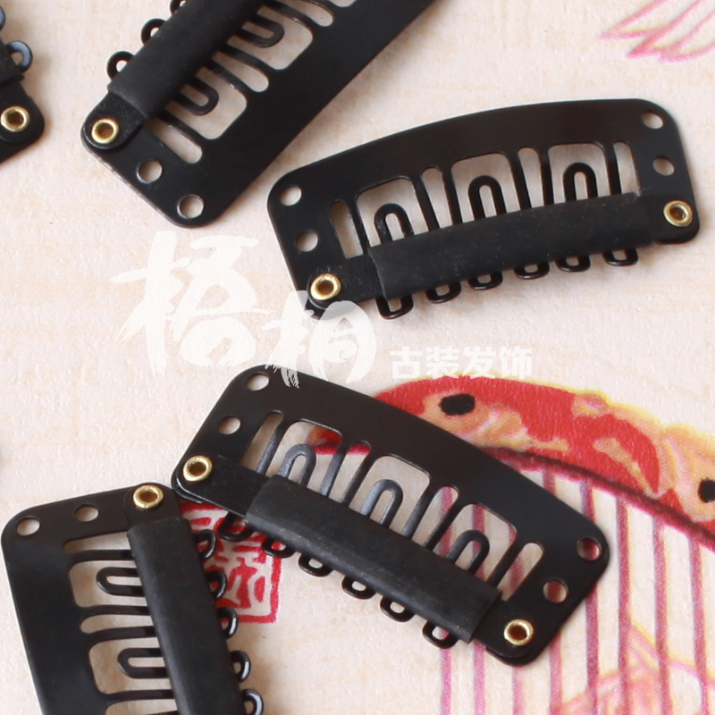 Indus Ancient Dress Hair Accessories PP Clip Drop Type BB Clip Wig Accessories Styling Special Elastic Clips BB Clip