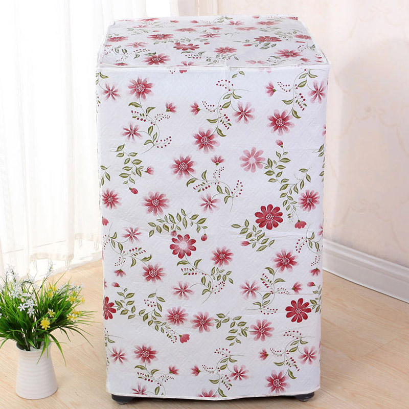 Sun protection thickened fully automatic washing machine cover cloth art waterproof dust cover Panasonic Haier small swath wave wheel universal