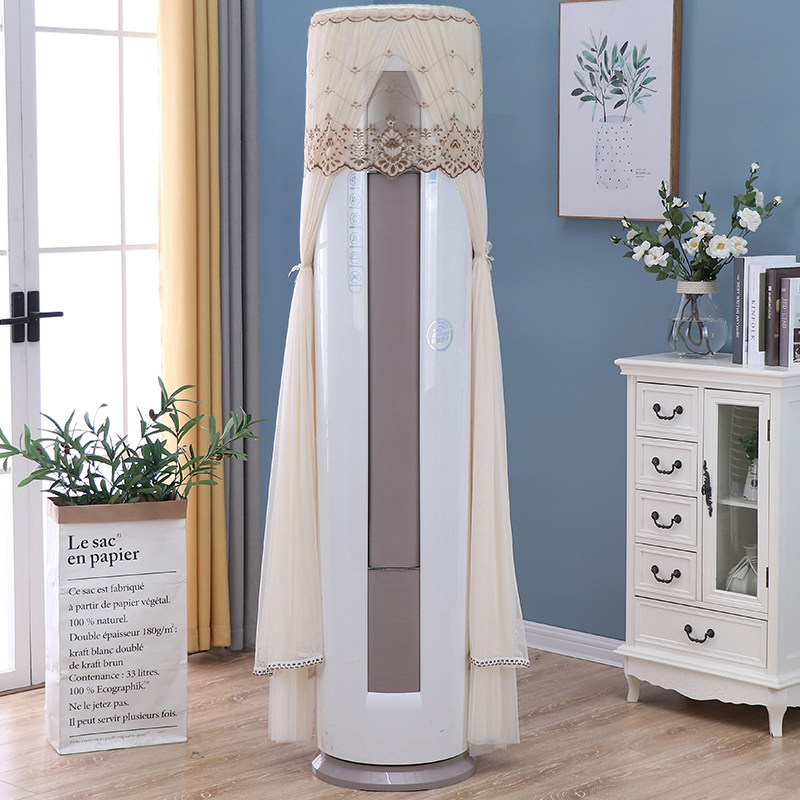 Cylindrical round air conditioning sleeve Vertical dust cover Air conditioning cover cabinet machine round Gree Midea Ox boot do not take
