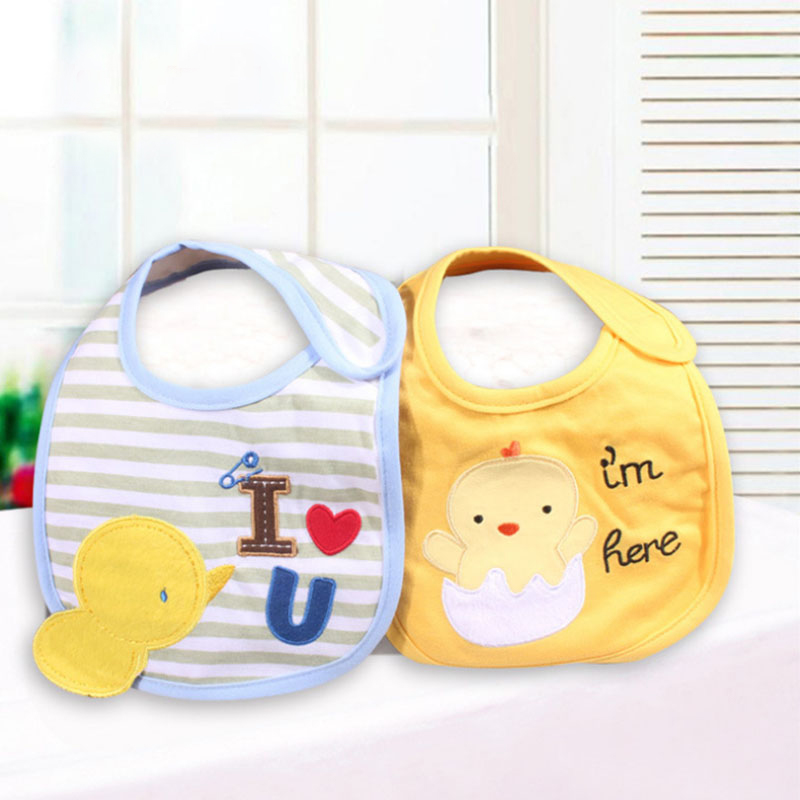 Baby bib Baby bib Waterproof saliva towel bib Cotton Newborn children eat bib Bib Small bib