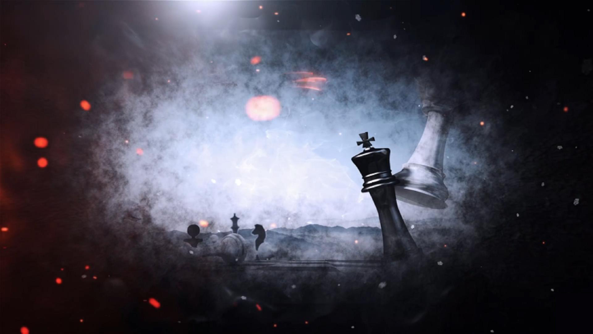 2017年震撼大气火焰气势宣传片头粒子金属文字企业年会开场片头AE模板