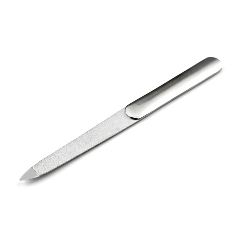 美甲工具用品锉刀不锈钢双面修脚指甲锉刀打磨甲磨砂条磨甲器包邮