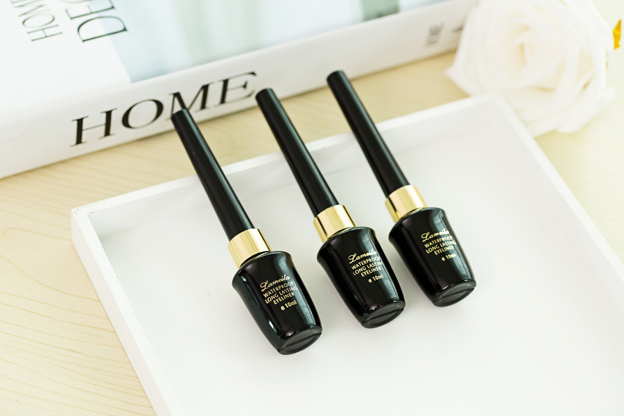 Đích thực Latin Mỹ eyeliner 10 ml eyeliner bền không thấm nước và mồ hôi không nở nhanh khô mắt người mới bắt đầu kẻ mắt black rouge