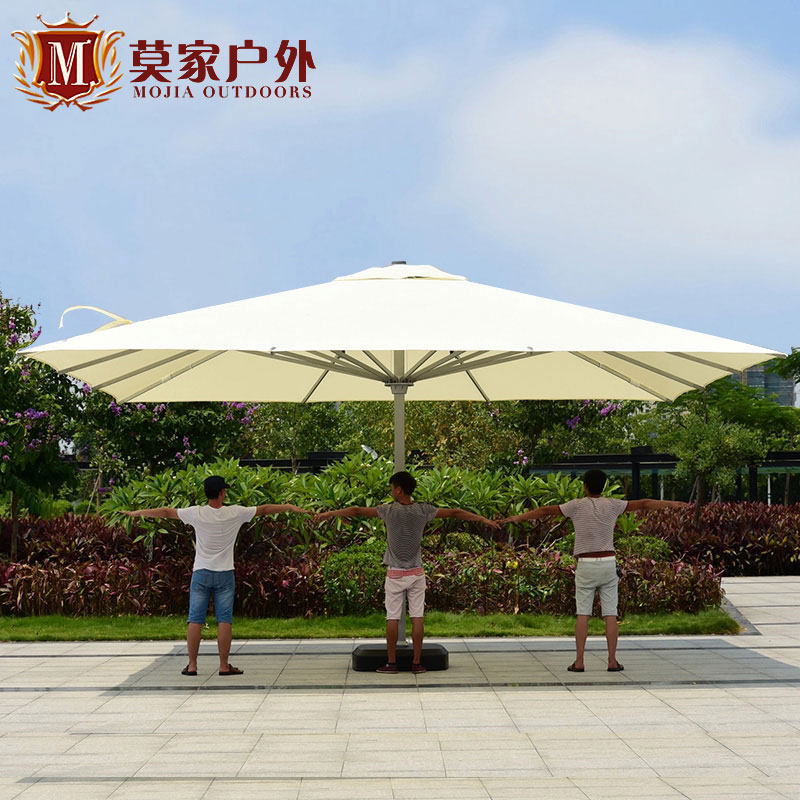 Mo's outdoor parasol large 6 meter Empire umbrella commercial scenic area Roma Umbrella villa parasol