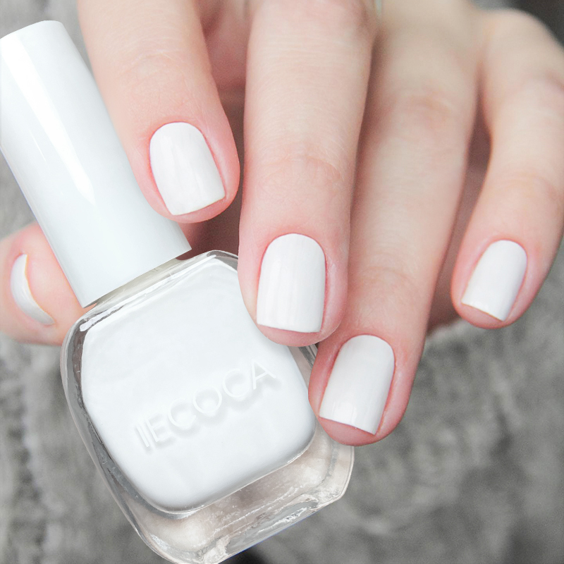 White Nail Polish, No-Bake, Long-Lasting, Non-Fading, 2024 New Model for Women, Oily, Non-Peelable, Non-Removable Nail Polish